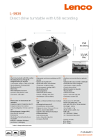 Lenco L3808 - Brochure 